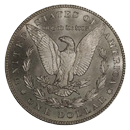 Morgan Silver Dollar Reverse Morgan Silver Dollar Reverse